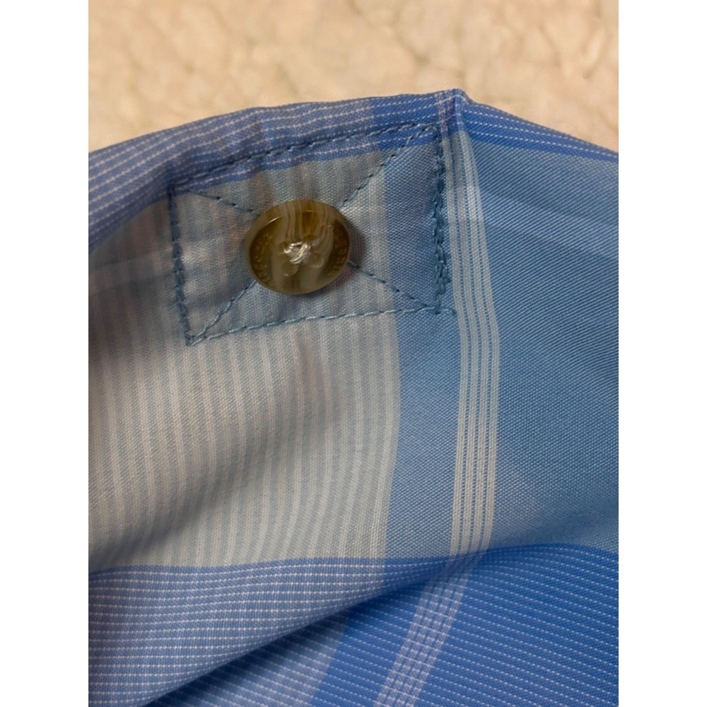 Patagonia Mens Blue Plaid Button-Up Long-Sleeve Shirt Xl - Picture 13 of 16
